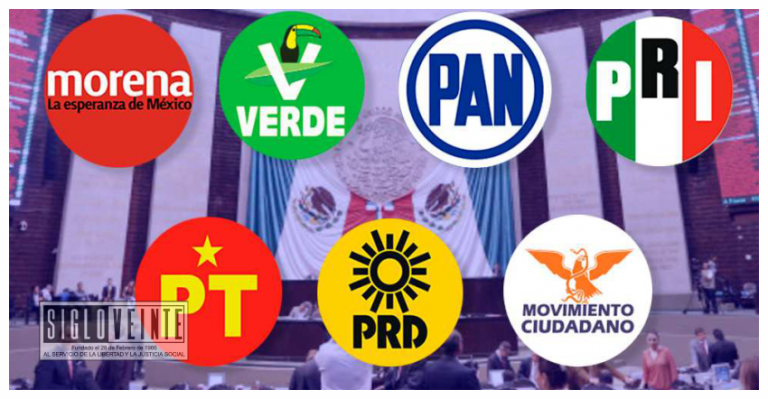 El INE aprueba 5,800 millones de pesos para partidos políticos en 2022