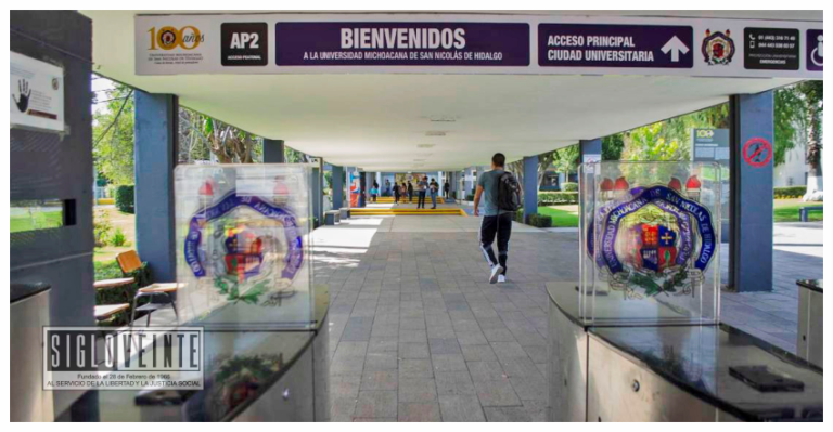 Hoy martes 8 de febrero la Universidad Michoacana regresa a clases presenciales