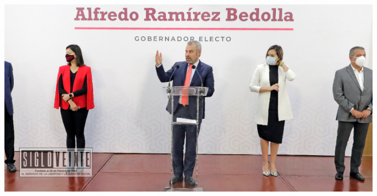 Anuncia Alfredo Ramírez plan para terminar con el derroche y corrupción en gobierno