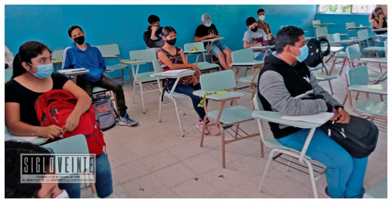 COBAEM plantel Huetamo regresa a clases virtuales ante el aumento de casos confirmados de COVID-19