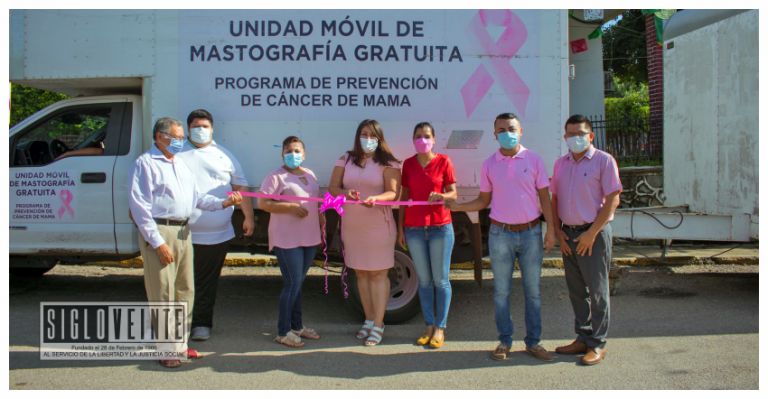 Inicia en San Lucas Ofrece servicio gratuito de mastografía a través de unidades móviles, estarán hasta el viernes