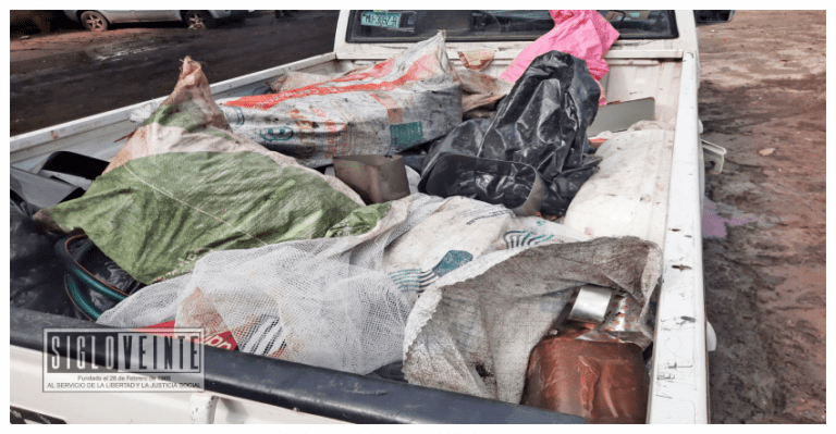 Detiene la Policía Michoacán 5 personas que traían transformadores robados