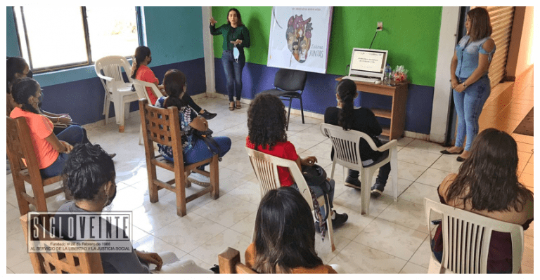 Dirección de la Juventud de Tuzantla impulsa Taller de Alimentación Saludable y Autoestima
