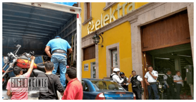 En Morelia, una mujer embarga a Elektra por 330 mil pesos ya que le ganó juicio por robarle sus ahorros