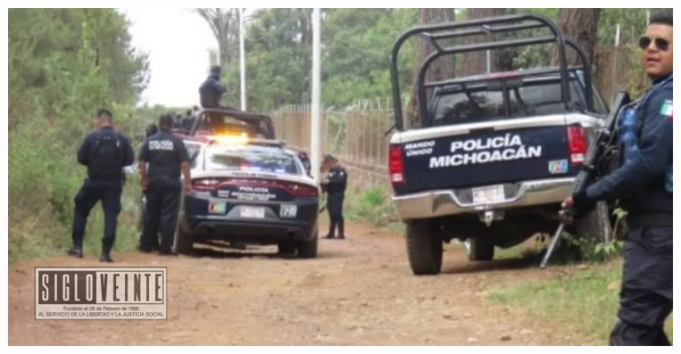 En Zitácuaro hallan 2 cadáveres descuartizados, droga y camionetas robadas
