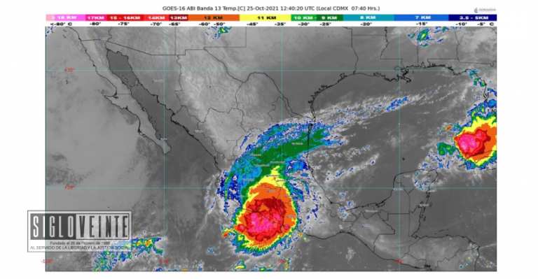 En alerta el Gobierno de Michoacán ante el paso del huracán “Rick”