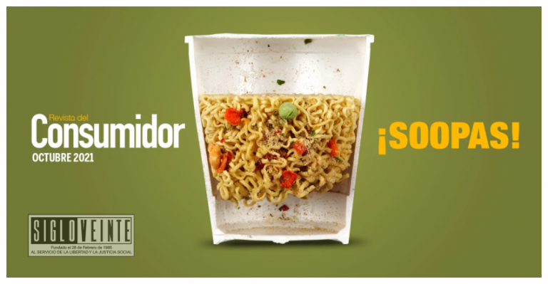 La PROFECO prohibirá venta de sopas instantáneas por ser dañinas, entre ellas la Maruchan