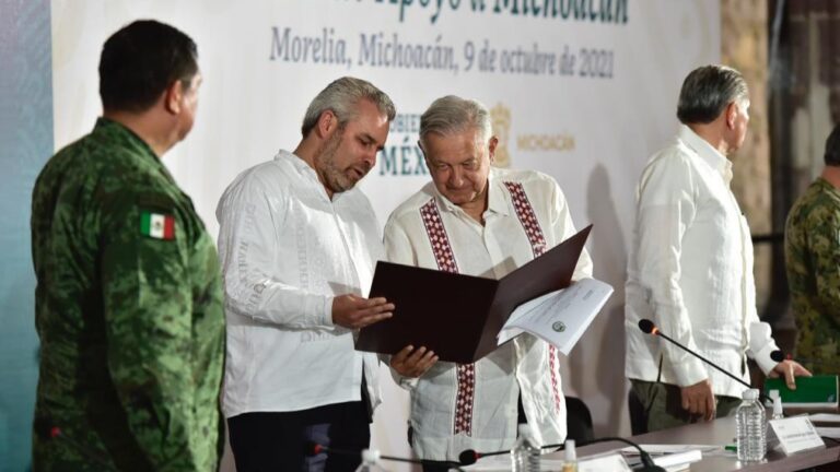 El gobernador Ramírez Bedolla confirma la presencia de AMLO en Michoacán