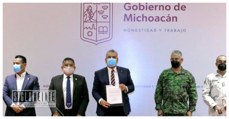 Firman Gobierno del Estado y municipios acuerdo de coordinación en seguridad