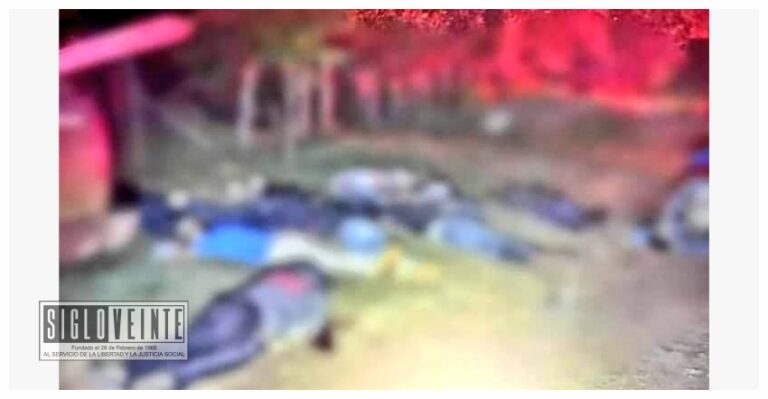 Hay 6 menores de edad entre las 11 personas asesinadas en Tarecuato municipio de Tangamandapio