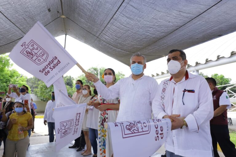 Inaugura el Gobernador el Centro Regulador de Urgencias Médicas en Huetamo