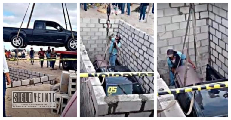 Muere y lo entierran con todo y su camioneta en Baja California Sur