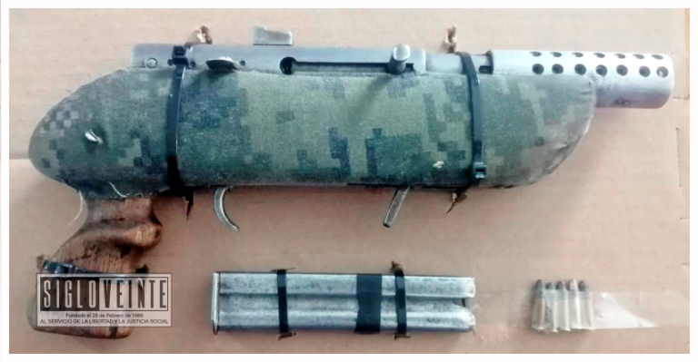 SSP detiene a uno en posesión de réplica arma de fuego