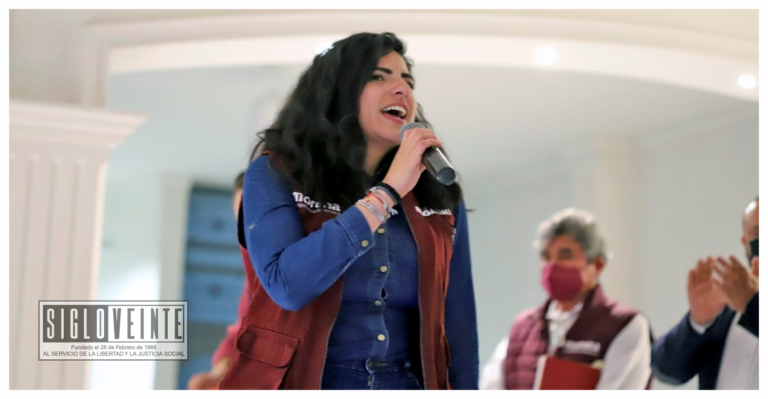 Con Morena el pueblo manda, las élites no gobiernan más: Giulianna Bugarini