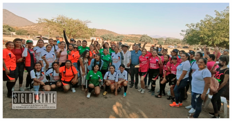 Con un torneo de futbol femenil, se busca concientizar sobre la violencia de género que sufren mujeres y niñas de Santiago Conguripo