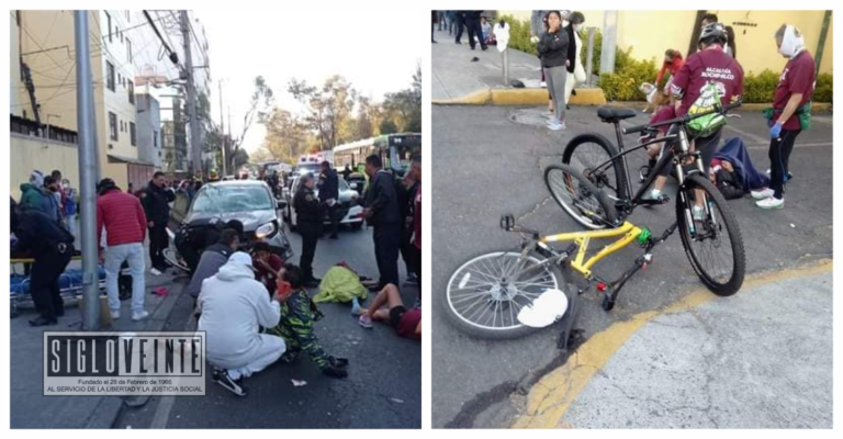 Ebrio conductor arrolla a peregrinos que se dirigían a la Basílica de Guadalupe