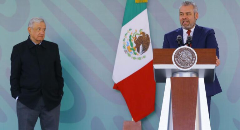 Los michoacanos no están solos, tenemos el respaldo del Gobierno de México: Ramírez Bedolla