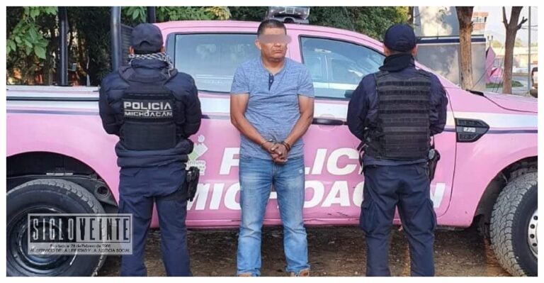 Gracias a la denuncia de su propia hija, sujeto fue detenido por golpear a su esposa