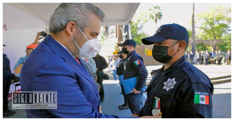 Reconoce el gobernador del Estado labor operativa e institucional de la Policía Michoacán
