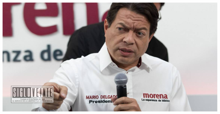 “Vamos por 6 de 6″advirtió Mario Delgado sobre las elecciones de 2022
