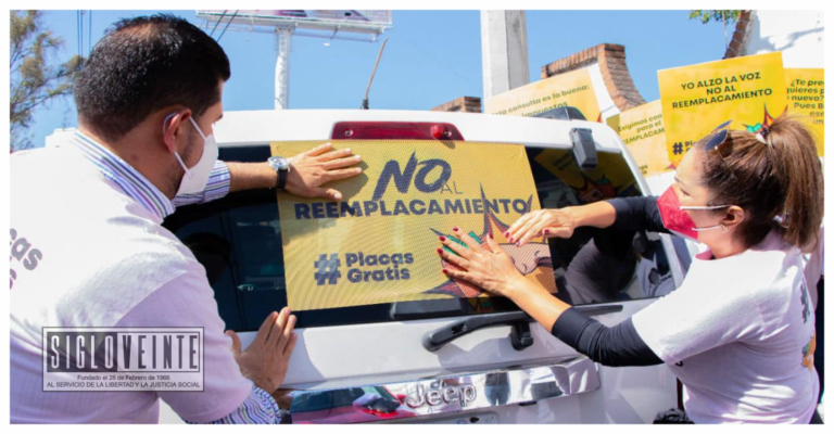 Inicia PRD Michoacán, movimiento social contra el reemplacamiento que propone gobierno de Morena