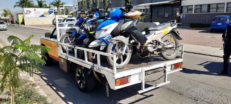 SSP asegura 53 motocicletas en Zamora y Jacona
