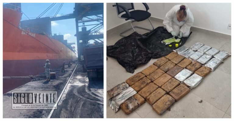 Armada de México asegura 38 kilos de cocaína en el Puerto de Lázaro Cárdenas