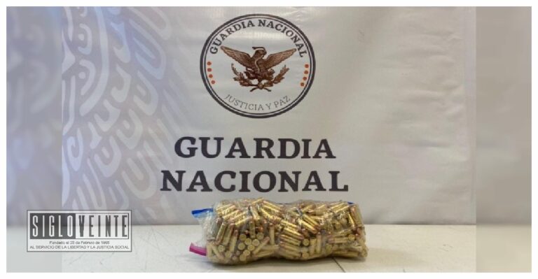Asegura la Guardia Nacional 400 municiones en paquetería de Morelia