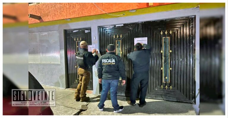 Aseguran en Morelia inmueble donde clonaban hologramas y licencias, detienen a 2