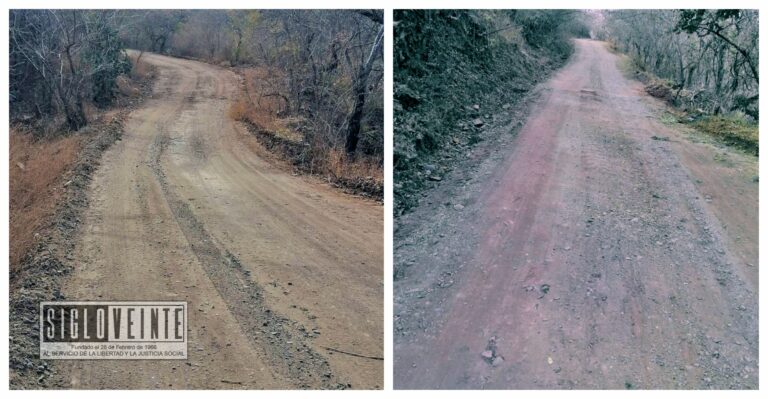 Avanza la rehabilitación de caminos rurales en el municipio de Tiquicheo