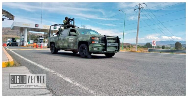 Ejército Mexicano refuerza seguridad en Michoacán con el arribo de otros mil 800 elementos