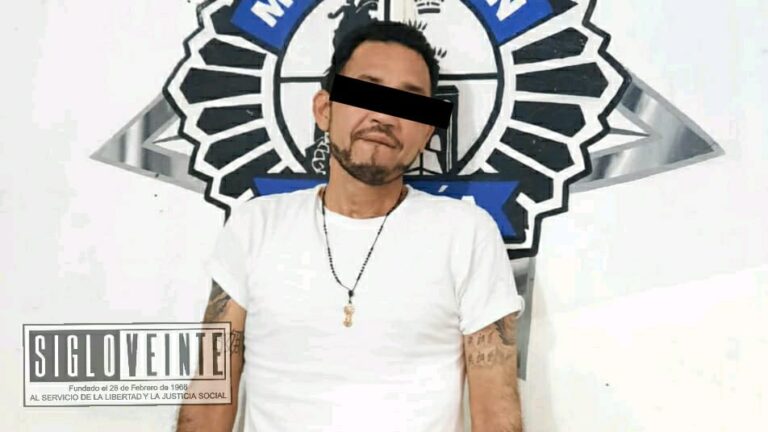 Detienen a sujeto por presuntamente robar restaurante de comida china en el centro de Huetamo