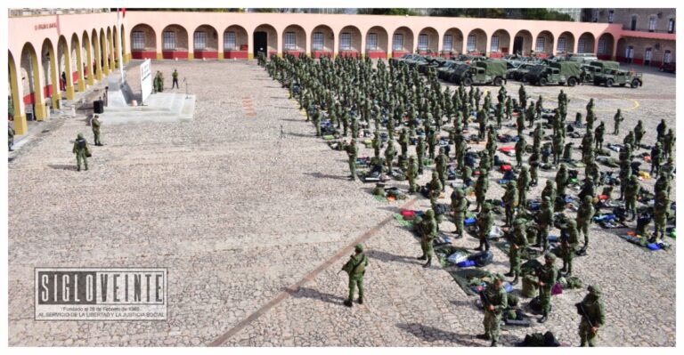 Llegan más de mil soldados del Ejército Mexicano a Michoacán, reforzarán seguridad