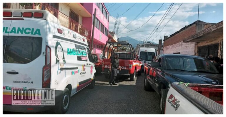 En Zitácuaro, matan a un joven delante de su hermana de 17 años