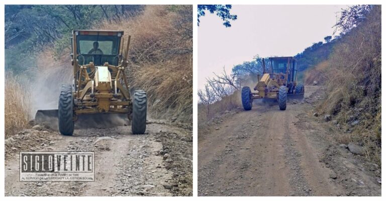 Rehabilita gobierno de Nocupétaro más caminos rurales