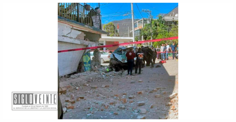 Tres muertos y dos heridos graves al quedarse sin frenos una camioneta