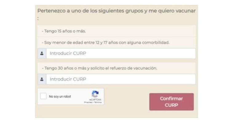 Secretaría de Salud abre registro para vacuna de refuerzo a personas de 30 a 39 años