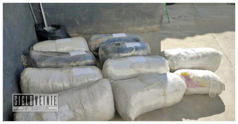 Federales investigan caso de 180 kilos de marihuana asegurada