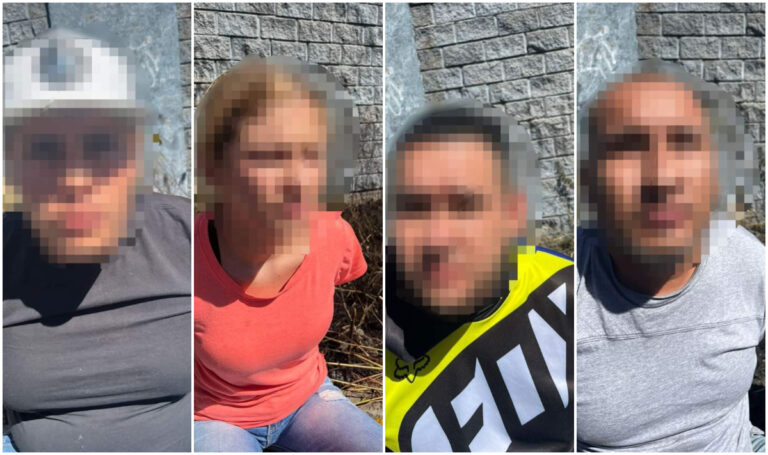 Detienen a tres sujetos y una mujer en posesión de armas de fuego, se les acusa de varios crímenes