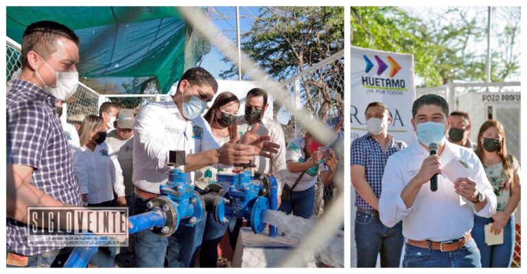 Habitantes de El Carmen ya cuentan con agua potable, obra inaugurada por al alcalde Pablo Varona
