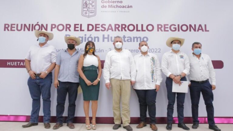 Anuncia el gobernador inversión de 409 mdp para el desarrollo de Huetamo, Carácuaro, San Lucas, Churumuco, Tiquicheo y Tzitzio