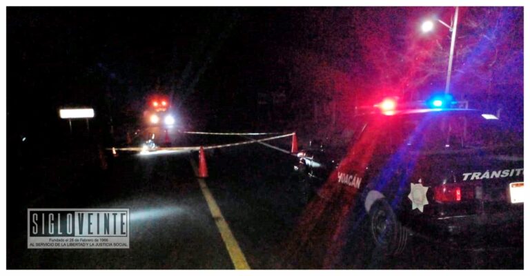 Uno muere y otro resulta gravemente herido al derrapar moto en Nocupétaro