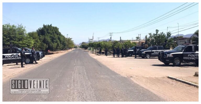 SSP continúa con las labores de vigilancia para mantener la paz en la región de Tierra Caliente