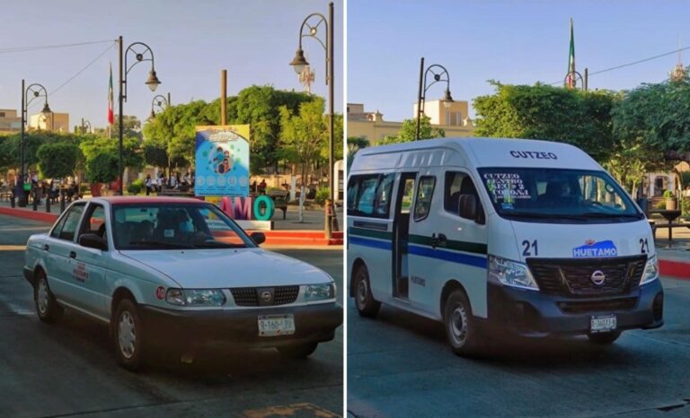 Causa desconcierto y molestia entre los usuarios del transporte público en Huetamo, el convivir con dos tarifas de combis y taxis