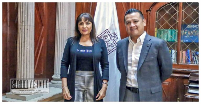 Se reúnen la presidenta de Tiquicheo y el Secretario de Gobierno, acuerdan trabajar unidos para para generar bienestar
