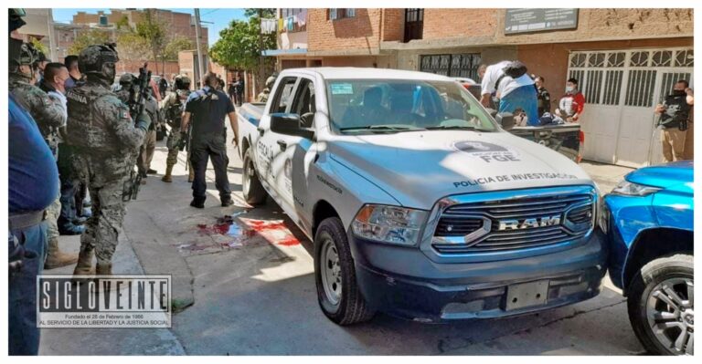 Tras enfrentamiento en Quiroga, detienen a cuatro personas y aseguran tres vehículos y armas de fuego