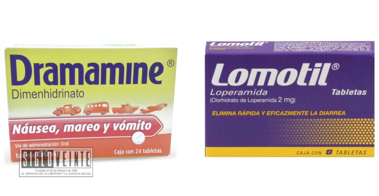 Alertan autoridades de Salud de Michoacán sobre falsificación de medicamentos Lomotil y Dramamine