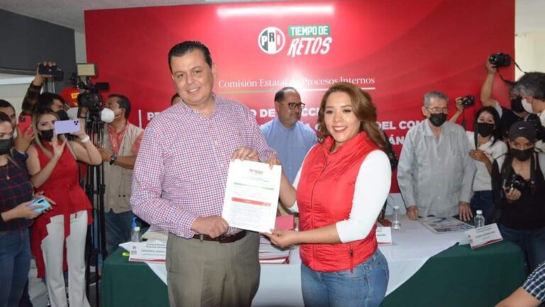 Se registran Memo Valencia y Xóchitl Ruiz para dirigir al PRI Michoacán