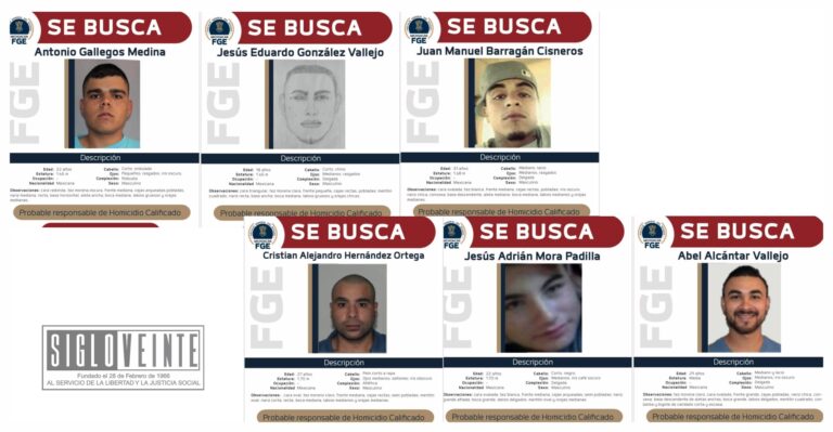 Identifican a seis autores del atentado en San José de Gracia, ofrecen 100 mil pesos por cada uno: Fiscal General