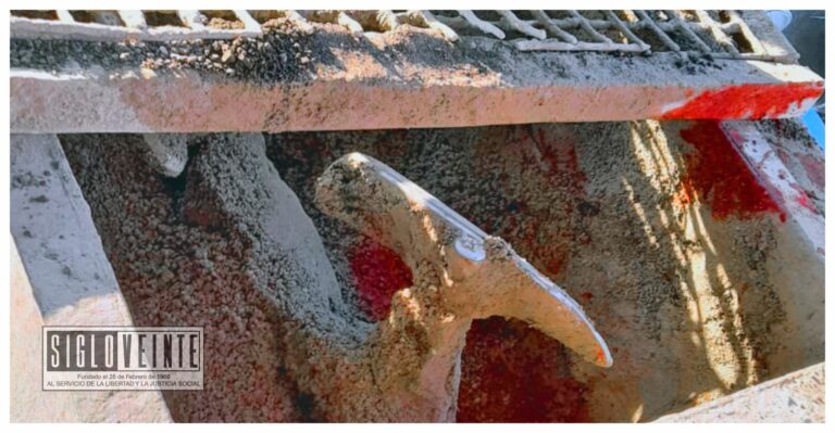 Persona pierde la vida al caer a una revolvedora de cemento cuando hacía tabiques en la carretera Zitácuaro-Tuzantla